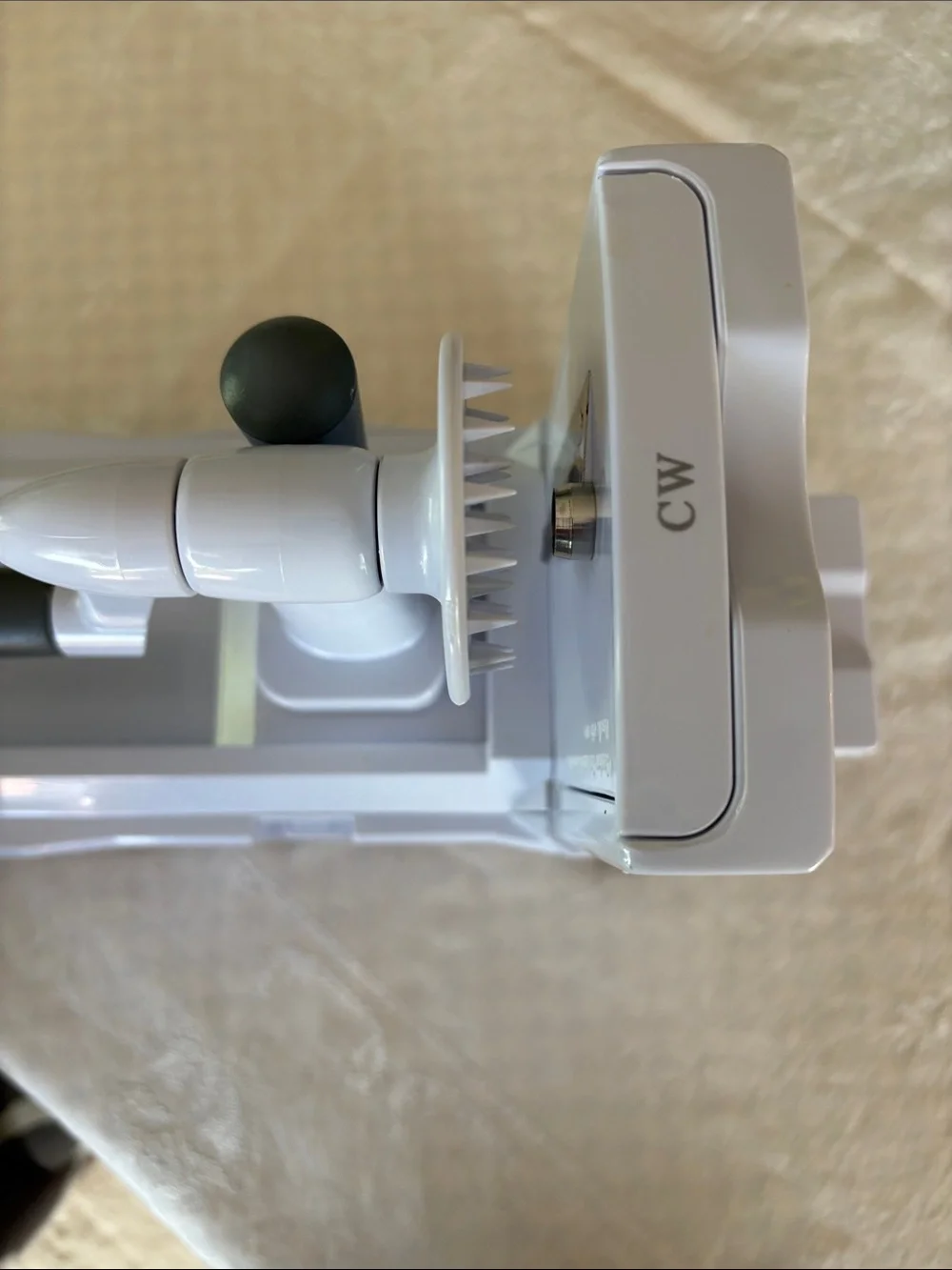 Spiralizer Vegetable Slicer with Hand Crank - White/Grey